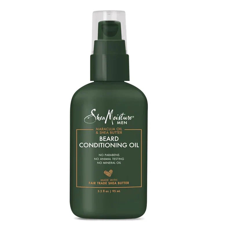 SheaMoisture Men - Maracuja Oil & Shea Butter Beard Conditioning Oil (Original) - DubaiTrends