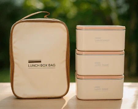 Lunch Box Set with Insulated Carry Bag - DubaiTrends