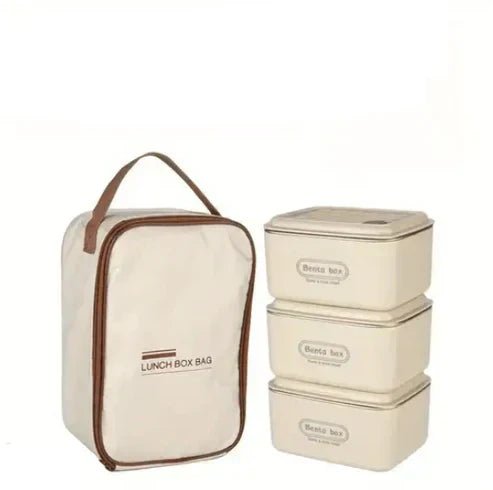 Lunch Box Set with Insulated Carry Bag - DubaiTrends