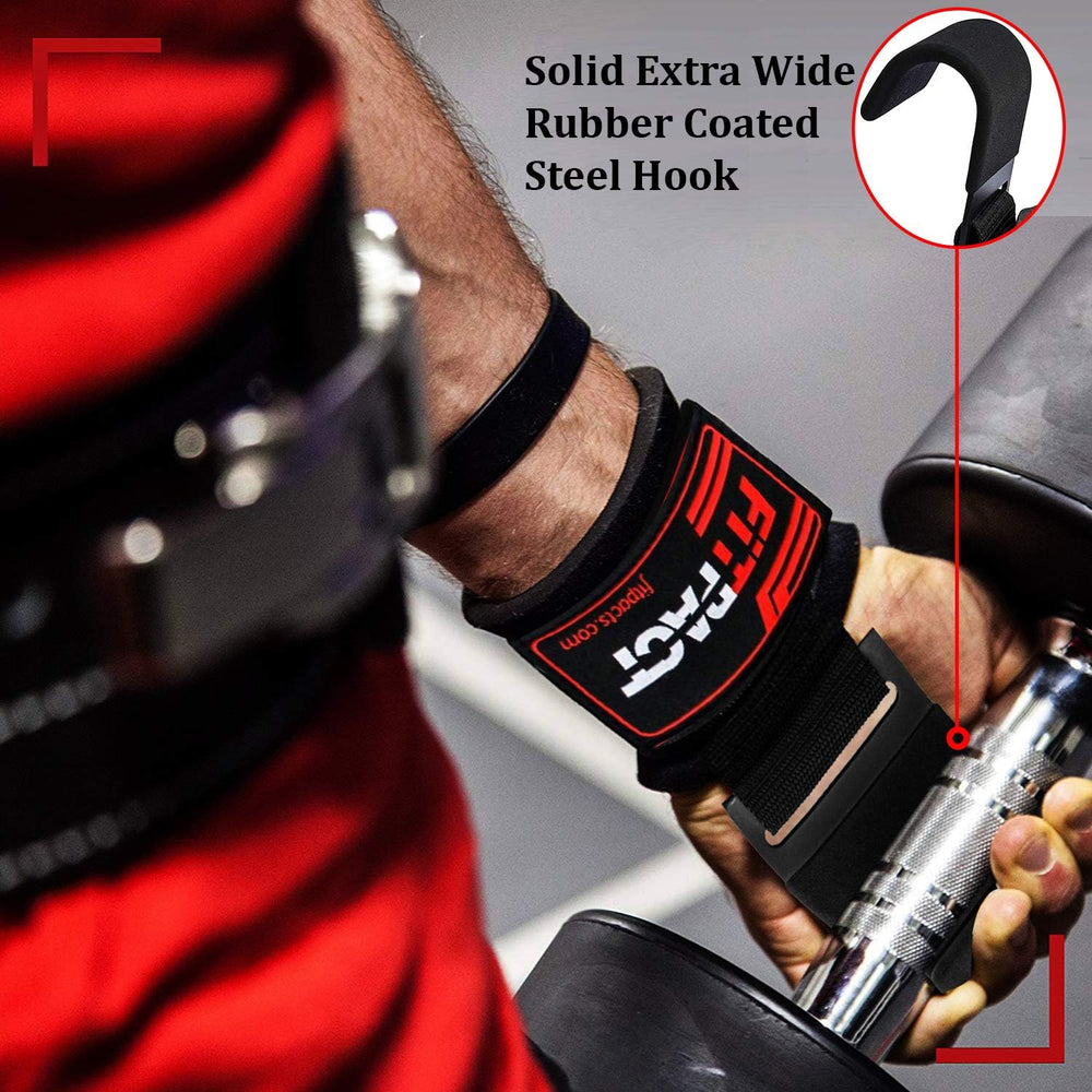 LORDEX - Fitness Lifting Hook Straps - DubaiTrends