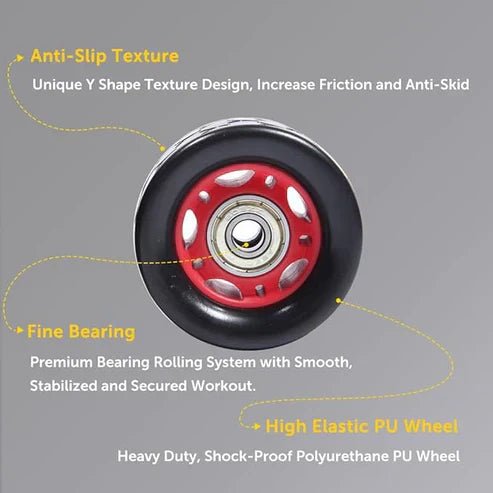 LORDEX - FITNESS Two-Wheel Hand Pusher - DubaiTrends